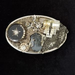 Vintage Jewelry Belt Buckle